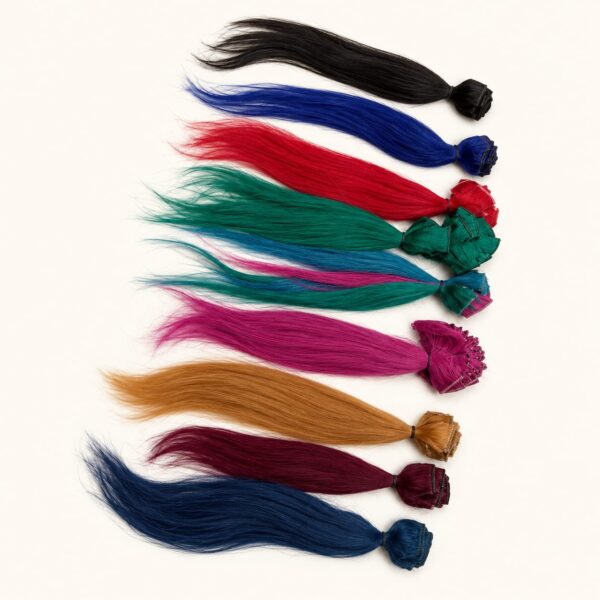Colour Streaks Hair Extensions