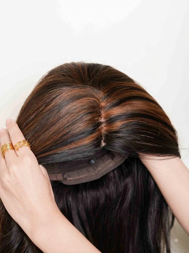 Full Head Wig – Silk Base – Human Hair - Image 2