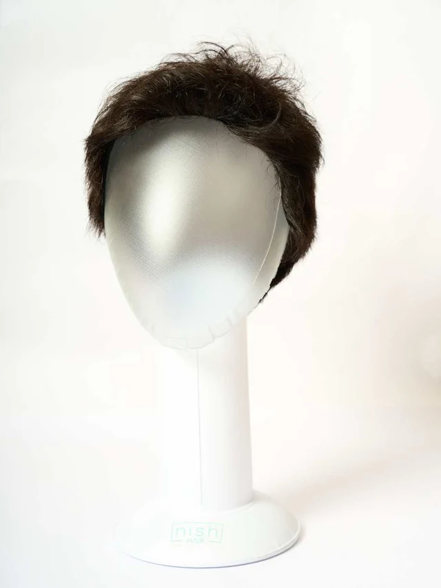 Full Head Men Wig - Human Hair